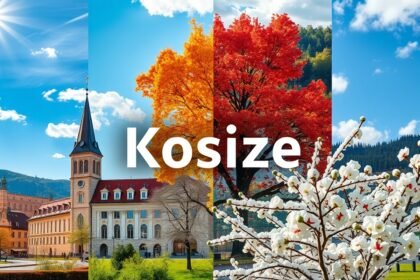 Kassa különböző évszakokban – napsütés, ősz, tél és tavasz