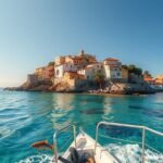 Hajókirándulás Tabarca szigetére: gyönyörű tenger és történelmi falu.