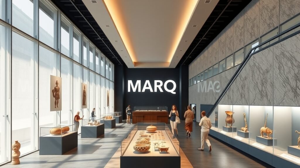 A MARQ Régészeti Múzeum kiállítása Alicante városában