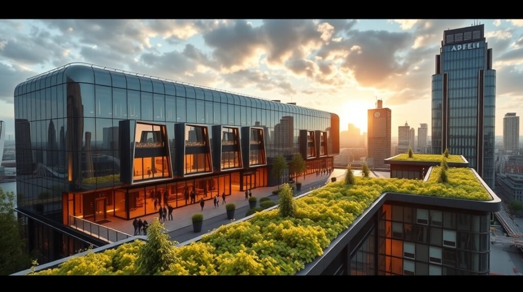 Depot Boijmans Van Beuningen tükörépülete Rotterdamban