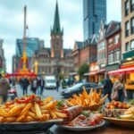 Kapsalon és street food a rotterdami piacon, ínycsiklandó ételek