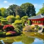 A Clingendael park Japánkertje nyugalma és szépsége