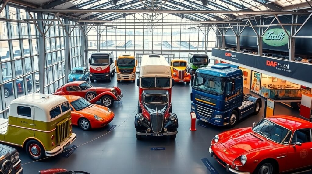 DAF Múzeum járműkülönlegességei Eindhovenban