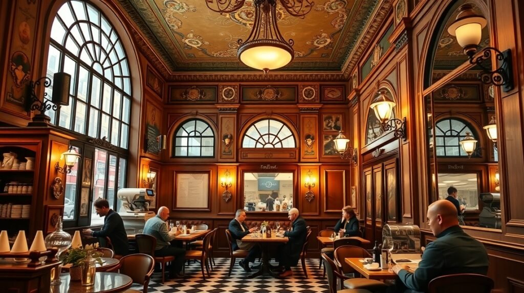 Bécs történelmi kávéháza, ahol a melange kultúrája él.