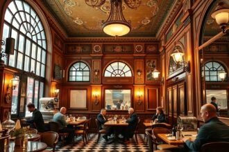 Bécs történelmi kávéháza, ahol a melange kultúrája él.