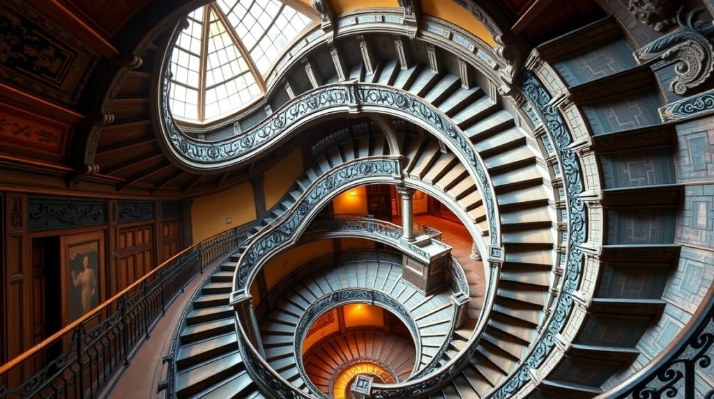 Gótikus kettős csigalépcső Grazban, lenyűgöző építészeti csoda