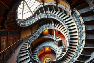 Gótikus kettős csigalépcső Grazban, lenyűgöző építészeti csoda