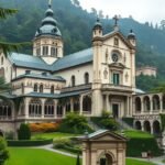 A Szent Péter-főapátság gyönyörű épülete Salzburgban