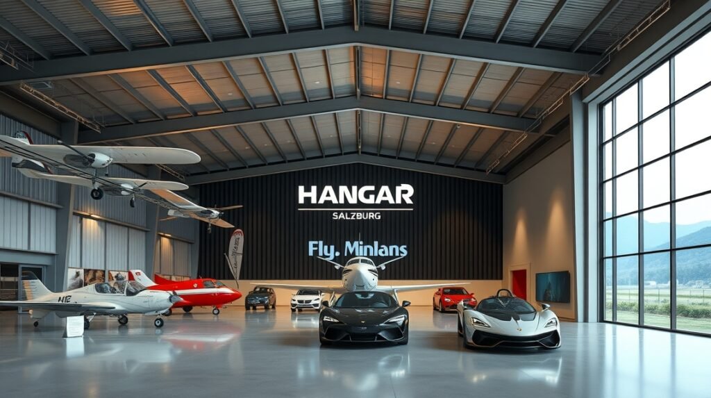 Hangar-7 repülőgép- és autómúzeum Salzburgban