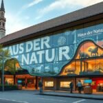 A Haus der Natur épülete Salzburgban, természettudományi múzeum
