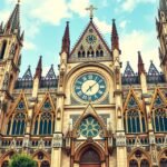 A Lyonban található impozáns katedrális csillagászati órával