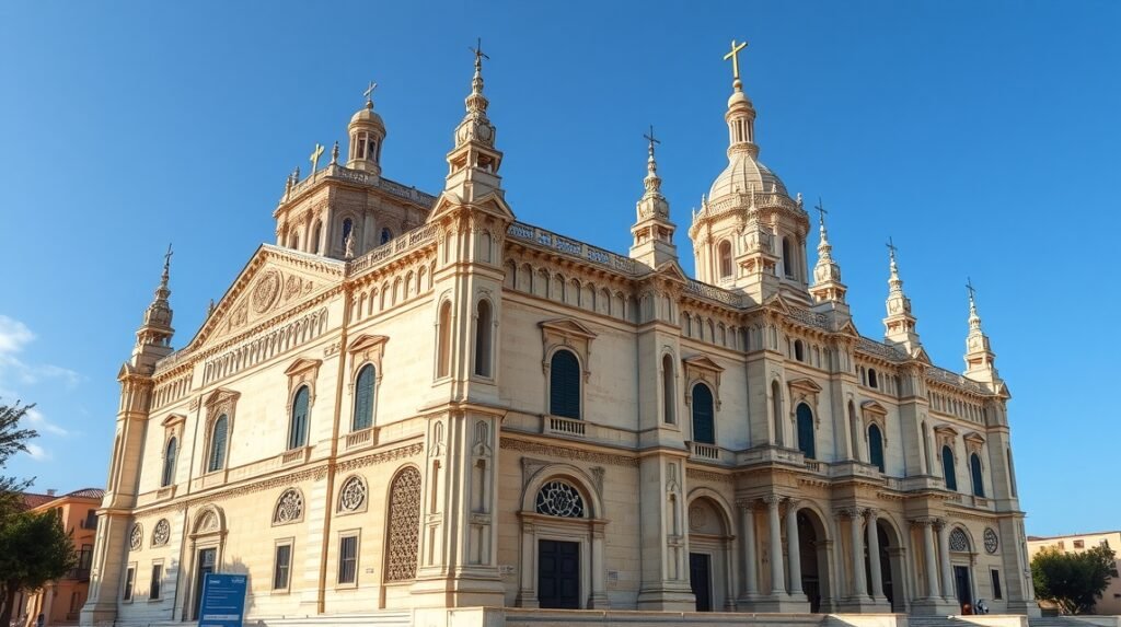A Cathédrale La Major, Marseille impozáns neo-bizánci épülete