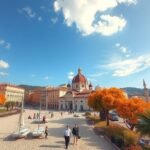 Gyönyörű tavaszi idő Marseille-ben, napfény és emberek a tengerparton