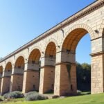 Les Arceaux, Saint-Clément vízvezeték Montpellierben, Franciaország