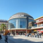 Odysseum bevásárlóközpont Montpellierben, Franciaországban