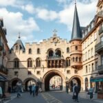 Porte Cailhau, Bordeaux városkapu a Garonne partján