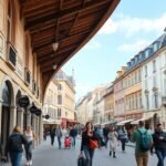 Séta az árkádos utcákban La Rochelle óvárosában