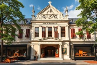 Musée du Nouveau Monde La Rochelle épülete, felfedezés és történelem fókuszban