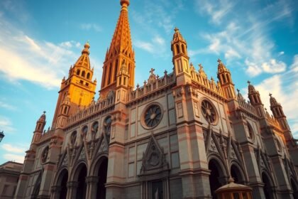 Valencia gótikus katedrálisának impozáns tornyai és részletei.