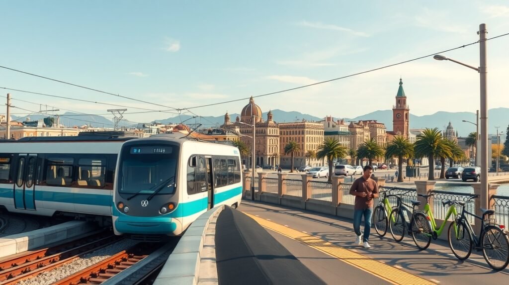 Valencia metró és biciklibérlés a városban