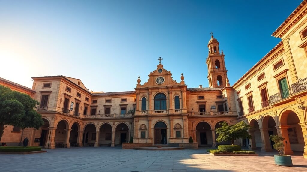 San Juan de Dios templomegyüttes építészete és barokk stílusa
