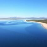 Mar Menor lagúna gyönyörű tája Murcia közelében