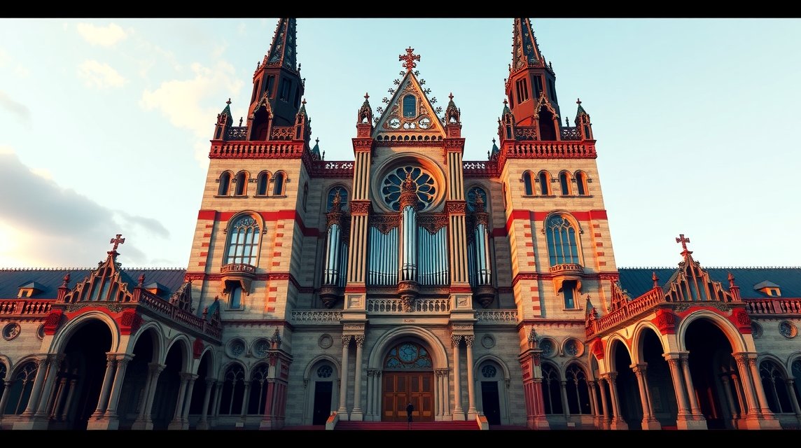 Gdańsk látnivalók - Az Oliwa székesegyház és a híres orgona 1 Az Oliwa székesegyház különleges barokk építészete és orgonája Gdańskban.