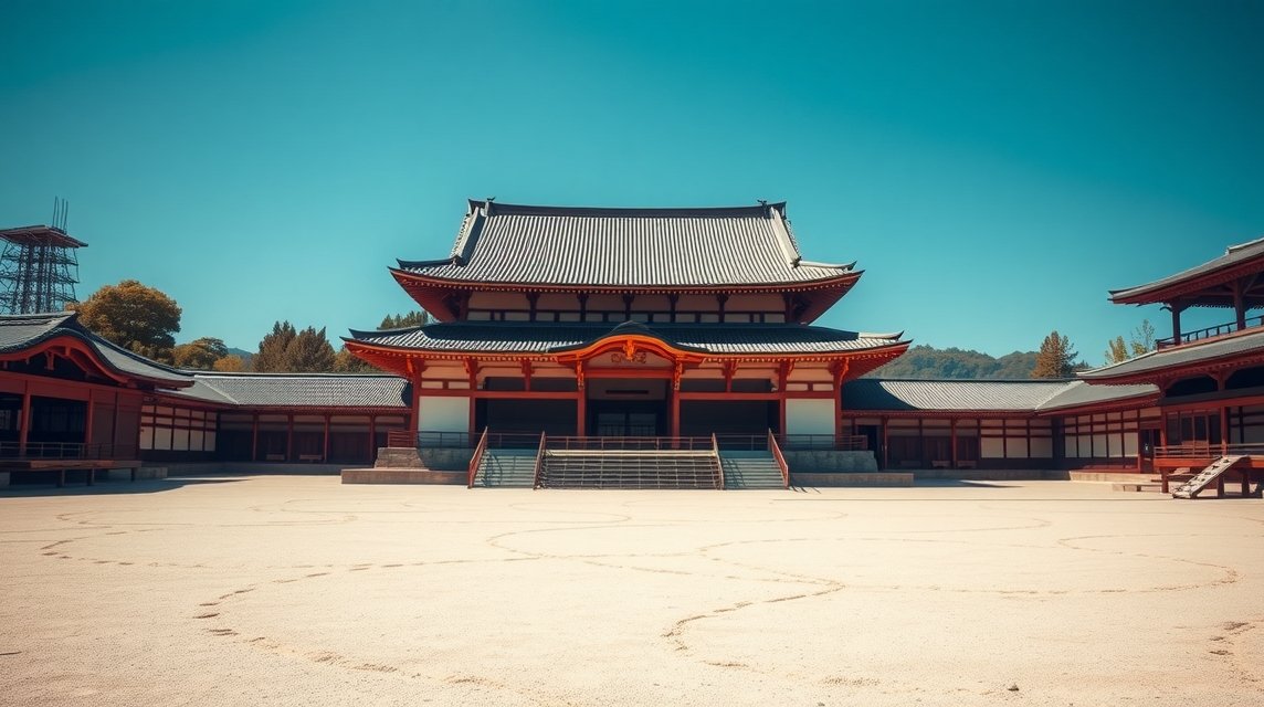 A Ginkaku-ji, Ezüstpavilon képe, Kiotó Japánban.