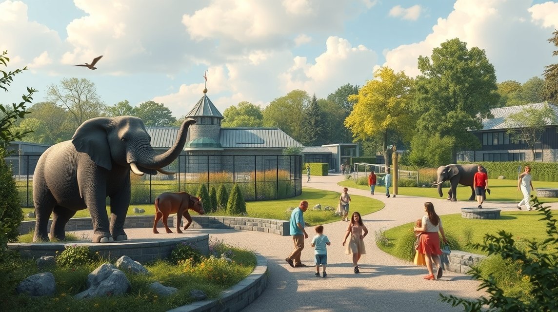 Bielefeld látnivalók - A Heimat-Tierpark Olderdissen (ingyenes állatkert) 1 Heimat-Tierpark Olderdissen, Bielefeld - ingyenes állatkert látogatói