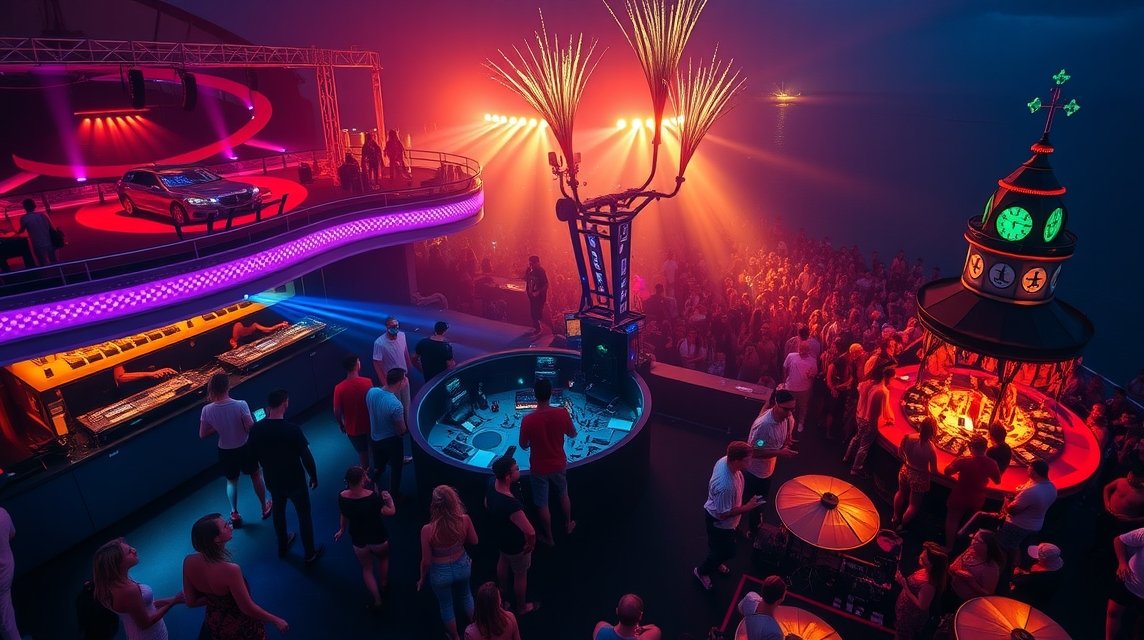 Ibiza éjszakai klubélet, bulizás Pacha stílusban.