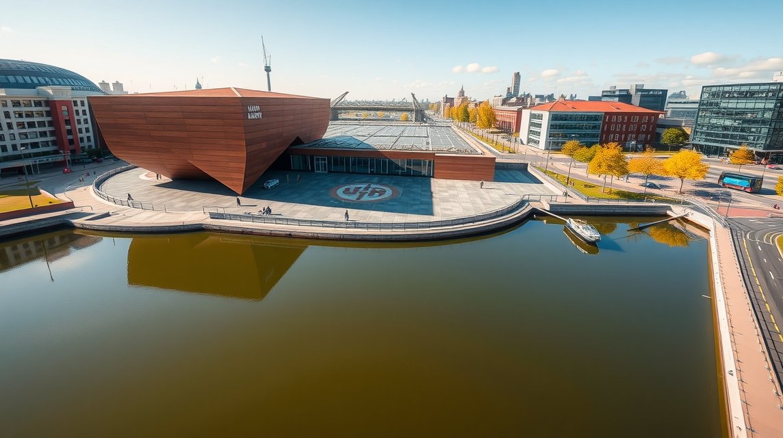 Imperial War Museum North Manchester építészeti nézőpontból