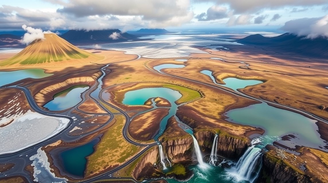 Izland körutazás: Mennyibe kerül egy hét a tűz és jég földjén? 1 Izland lenyűgöző tája hóval borított hegyek és vízesések