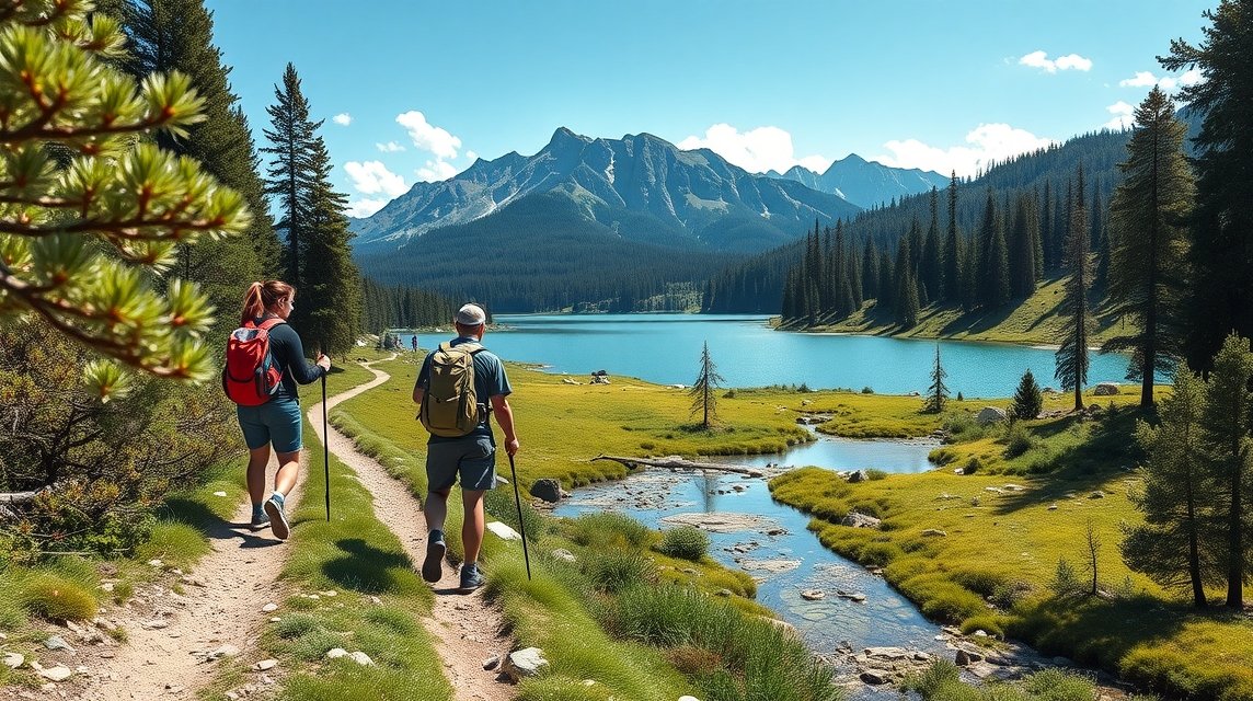 Kezdőbarát túra a Csorba-tó és Poprádi-tó körül a Magas-Tátrában.