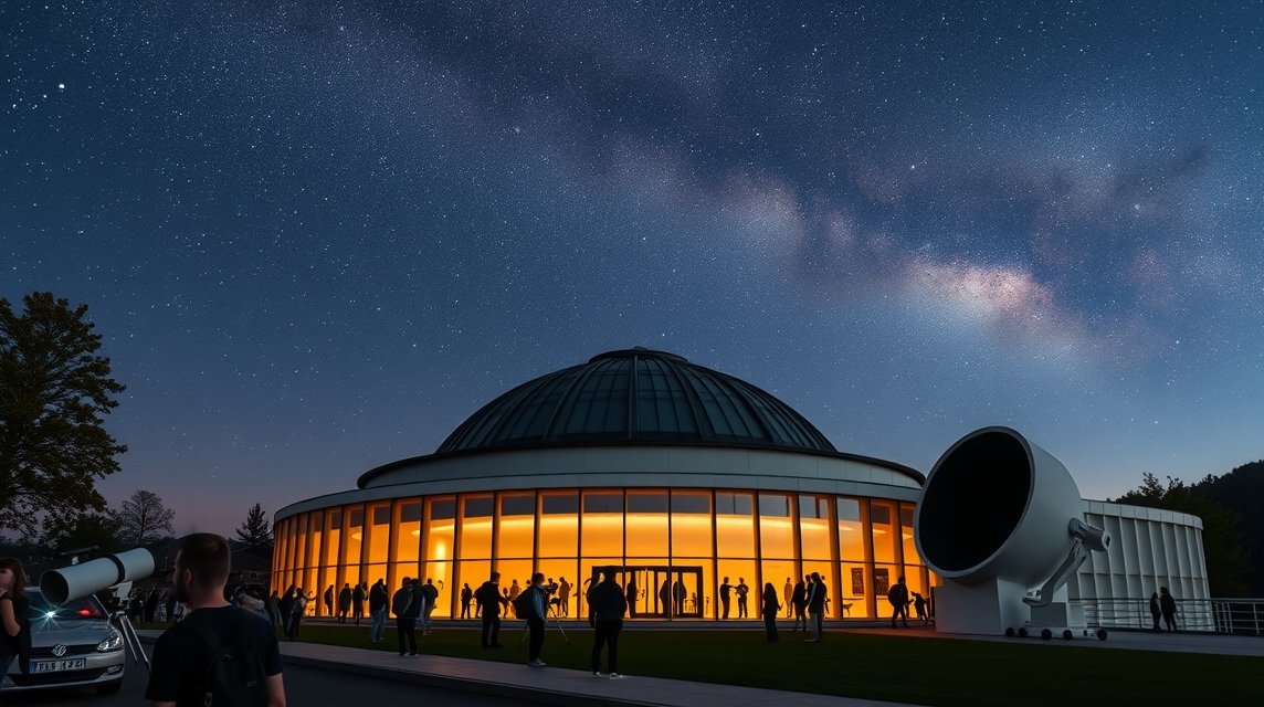 Csillagászati élmények a Klagenfurti Planetáriumban