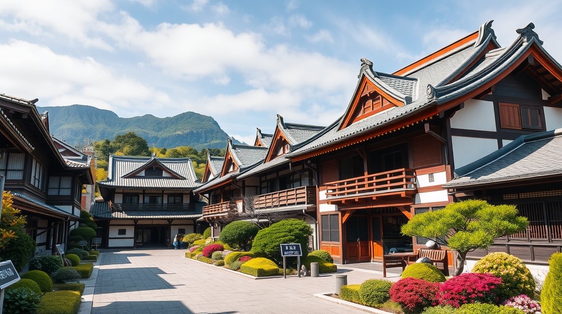 Kóbe Kitano Ijinkan nevezetességei és gyönyörű építészete