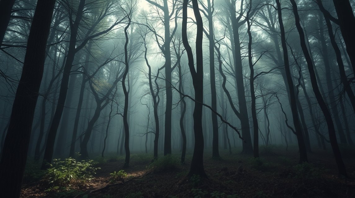 A titokzatos Hója-erdő Kolozsvár közelében, rejtélyes fényekkel és girbe-gurba ösvényekkel.