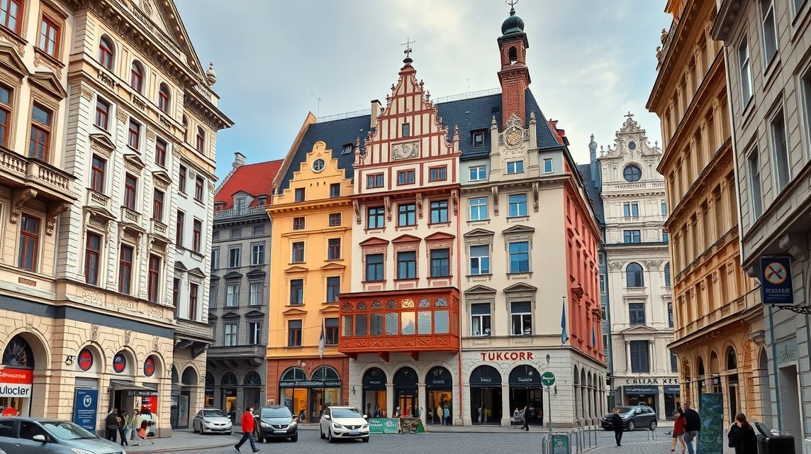 Kolozsvár Tükör utca szecessziós palotái