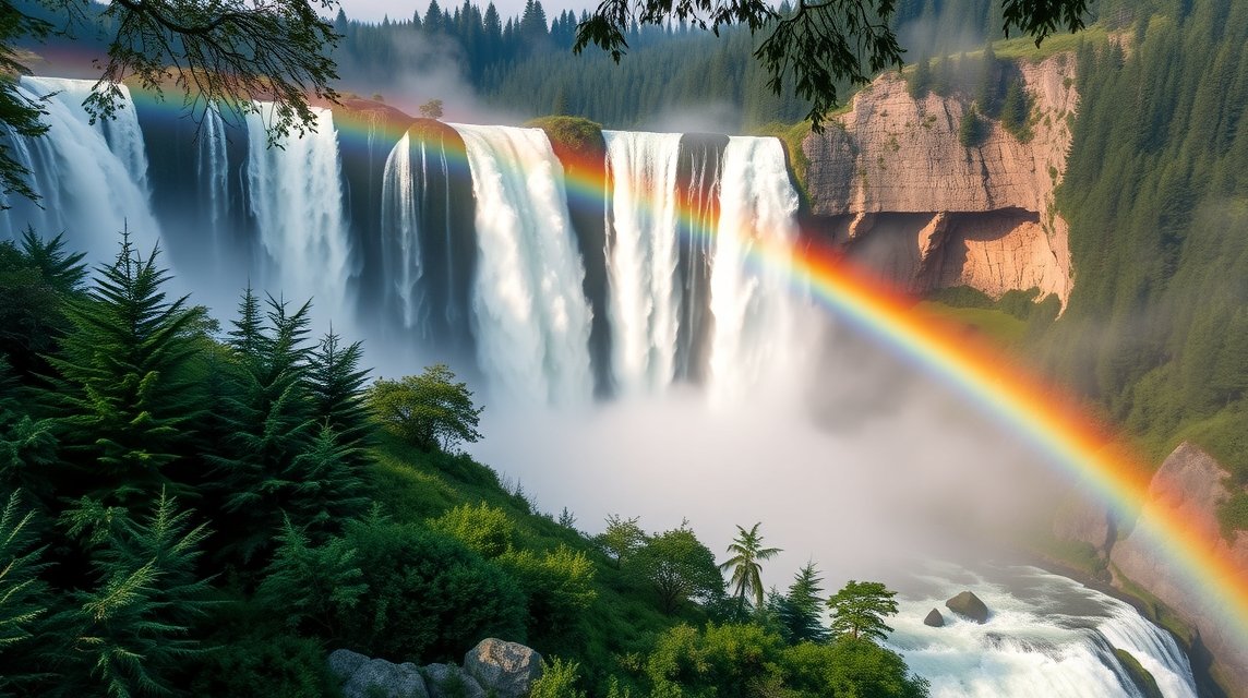 Krimml-vízesés, Európa legmagasabb zuhatagának lenyűgöző látványa