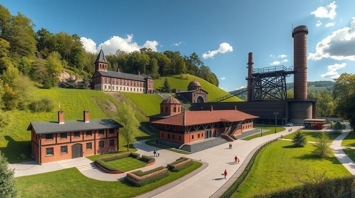 Landek Park Ostrava és Bányászati Múzeum ipari öröksége