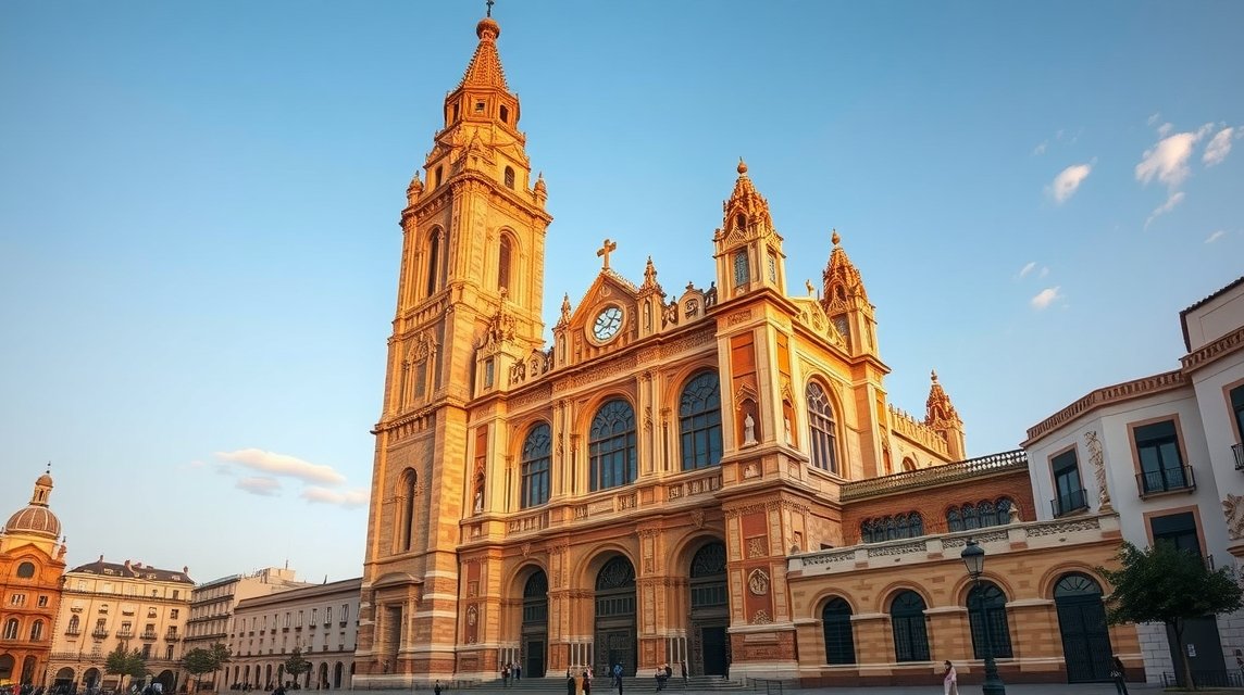 A Málagai Katedrális impozáns reneszánsz-barokk építészeti mestermű