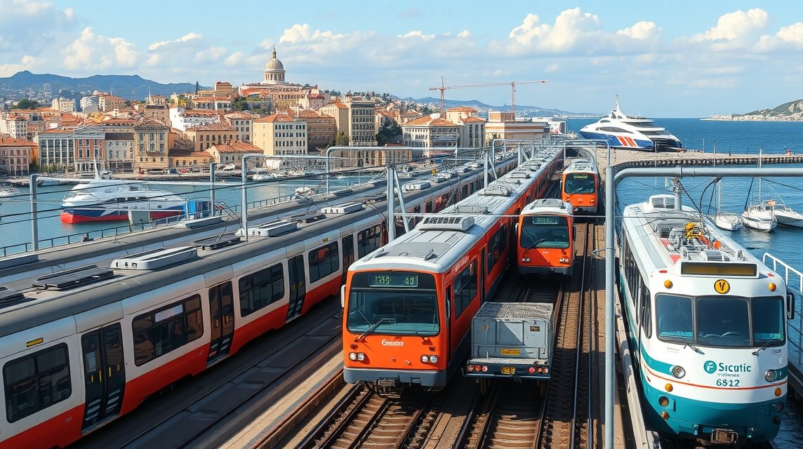 Marseille közlekedése: metrók és hajók a városban
