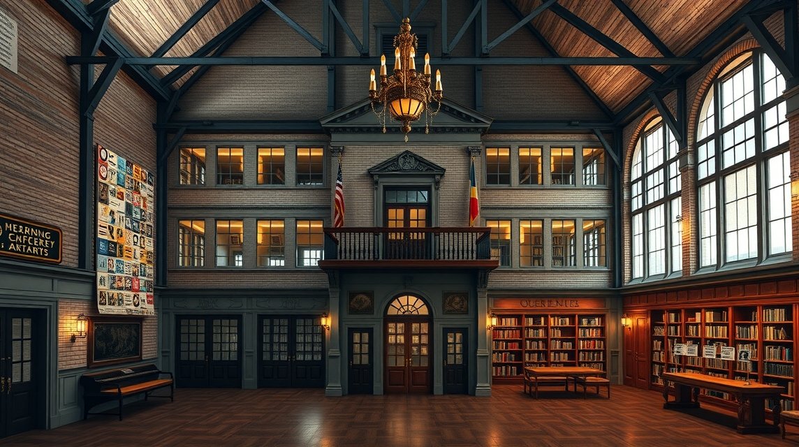 A Morrin Centre könyvtár és börtön Québec városában