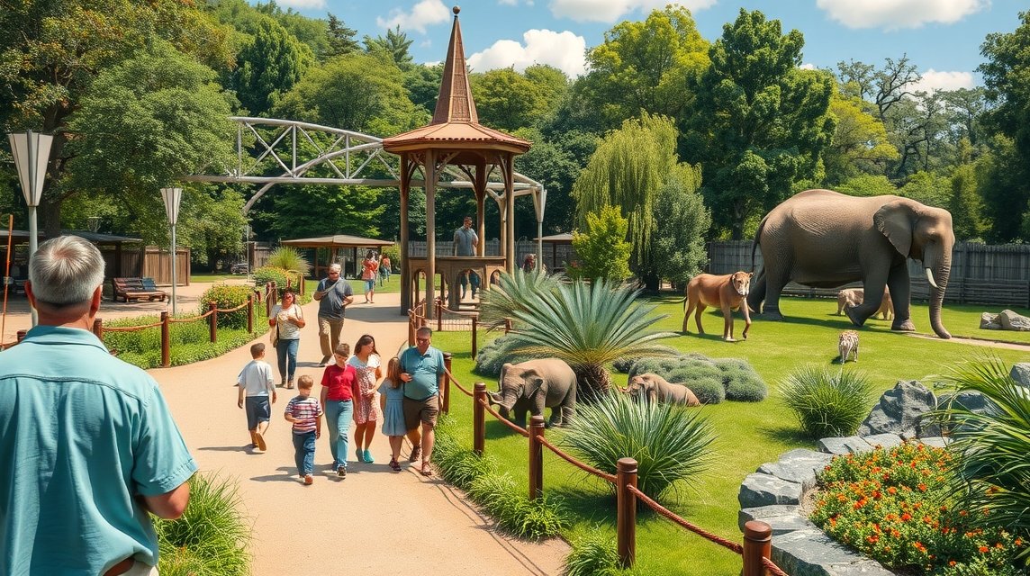 Családi kaland az Ostrava Állatkertben egzotikus állatok között