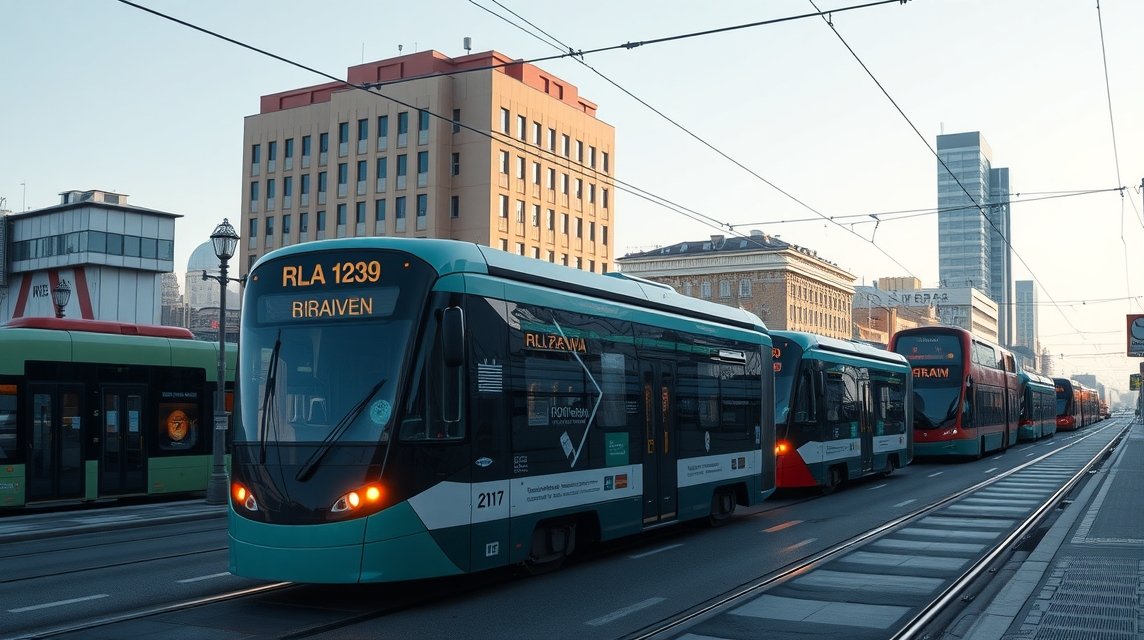 Ostrava villamosok és trolibuszok a város közlekedésében