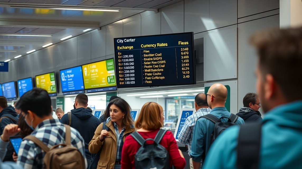 Valuta váltási lehetőségek a repülőtéren