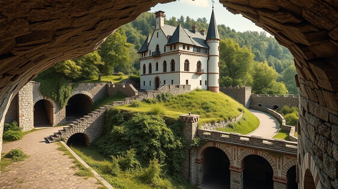 Špilberk vára Brnóban, középkori erőd és börtönkazamata