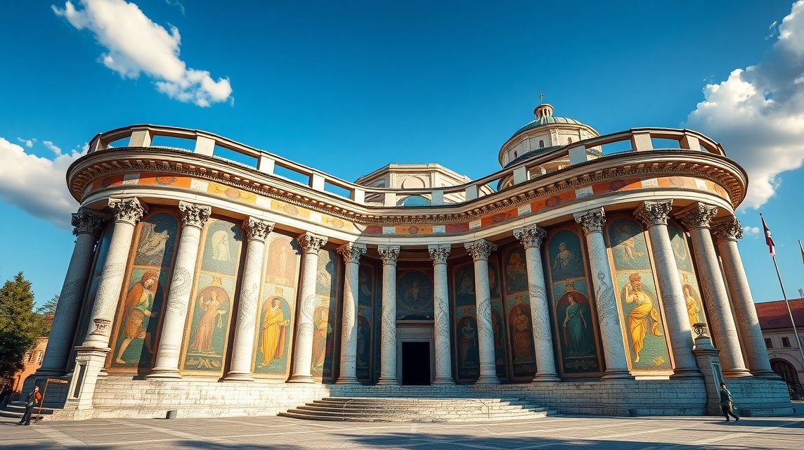 Thesszaloniki Rotundája lenyűgöző mozaikjai és oszlopsora