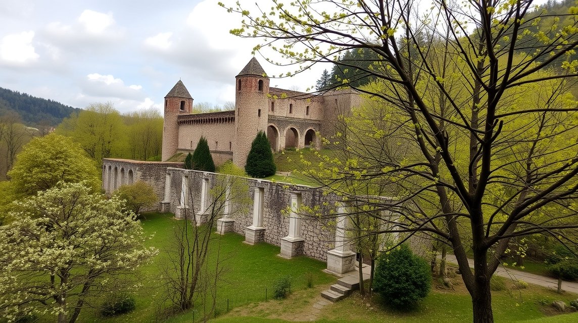 Várrom tavaszi erdőkben a Börzsönyben és a Mátrában