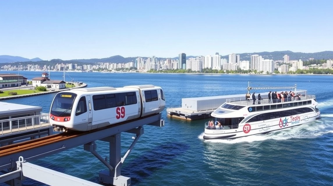 SkyTrain és SeaBus a Vancouver-i városi közlekedésben
