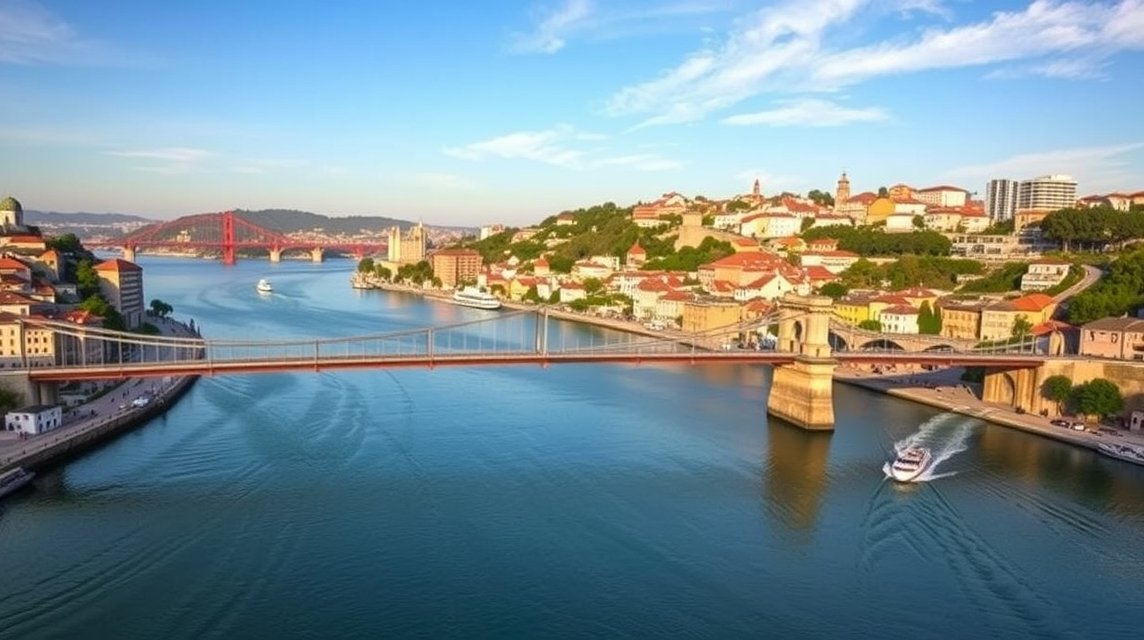 Hajózás a Douro folyón, a hat híd túra Portóban